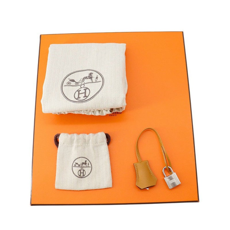 エルメス バーキン25 セサミ/シルバー金具 エプソン B刻印 HERMES Birkin ハンドバッグ