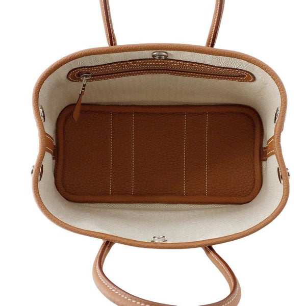 エルメス トートバッグ ネオ・ガーデン 23 ガーデンパーティ ゴールド/シルバー金具 ネゴンダ ｋ刻印