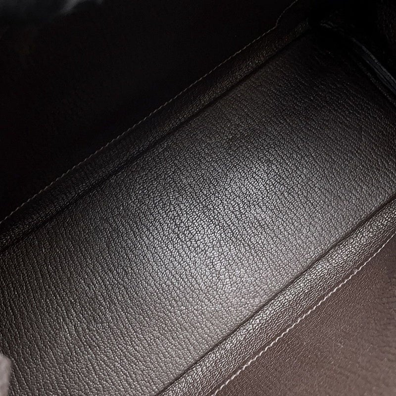 エルメス ハンドバッグ ケリー25 内縫い ショコラ/シルバー金具 トゴ Z刻印 2wayショルダー