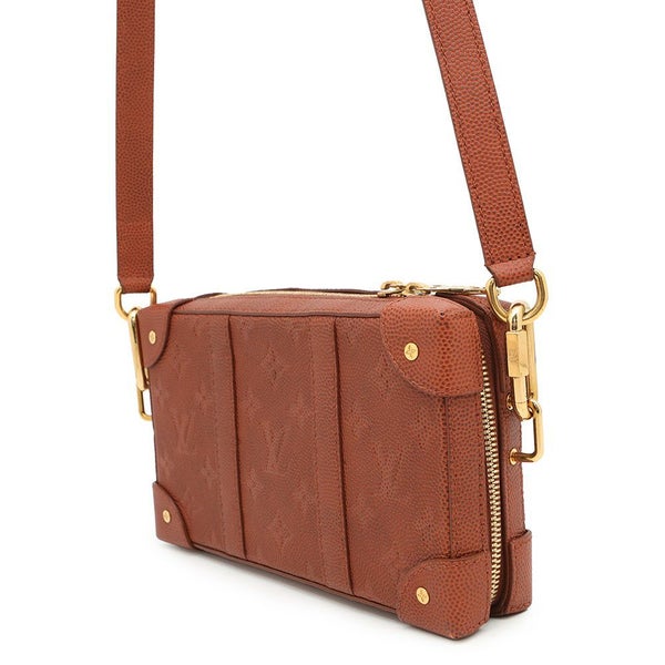 ルイヴィトン ショルダーバッグ ボール・グレインレザー/モノグラム・パターン LV×NBA ソフトトランク M80549 メンズ