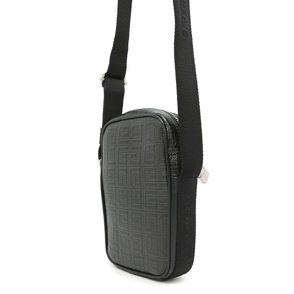 ジバンシー ショルダーバッグ 4G ポシェット PVC レザー BKU03GK1LF001 GIVENCHY 黒