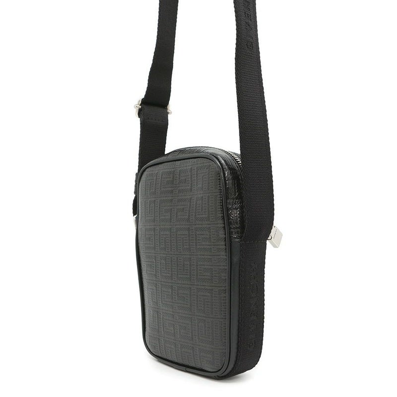 ジバンシー ショルダーバッグ 4G ポシェット PVC レザー BKU03GK1LF001 GIVENCHY 黒