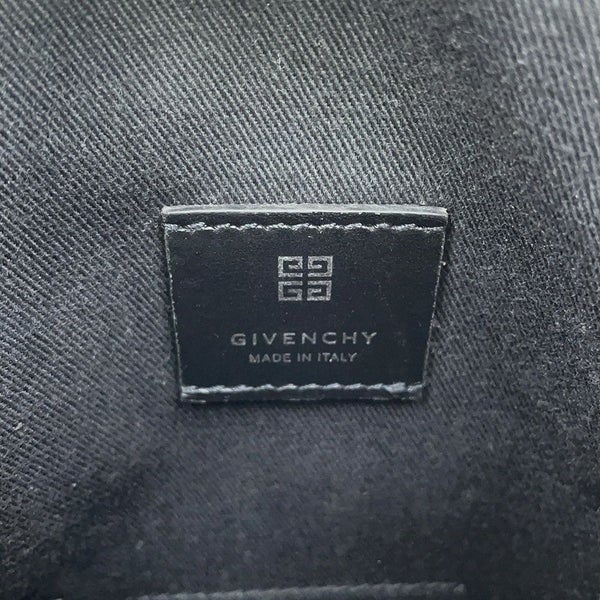ジバンシー ショルダーバッグ 4G ポシェット PVC レザー BKU03GK1LF001 GIVENCHY 黒
