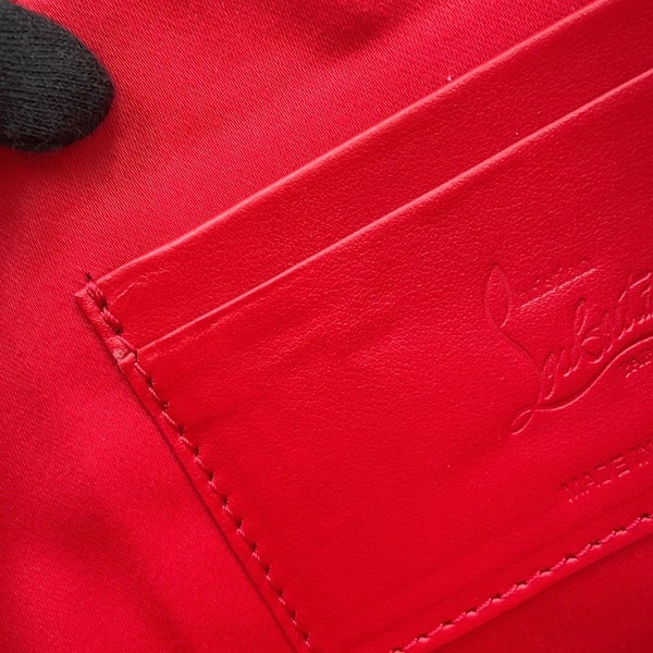 クリスチャン・ルブタン チェーンショルダーバッグ LOUBILA ルビラ カーフレザー 1225230 Christian Louboutin 黒