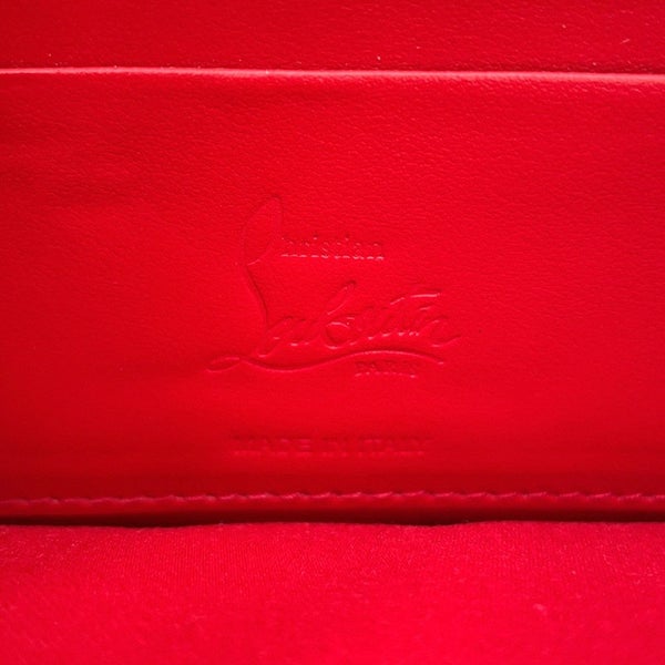 クリスチャン・ルブタン チェーンショルダーバッグ LOUBILA ルビラ カーフレザー 1225230 Christian Louboutin 黒