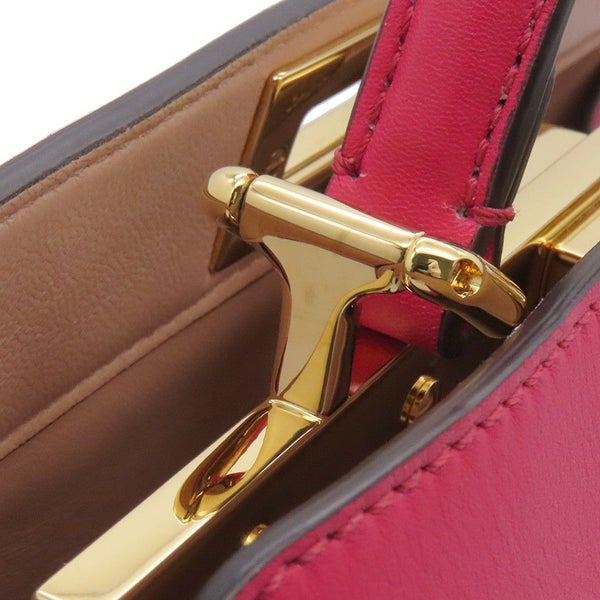 フェンディ ハンドバッグ ピーカブー アイシーユー スモール レザー 8BN327 FENDI 2wayショルダーバッグ