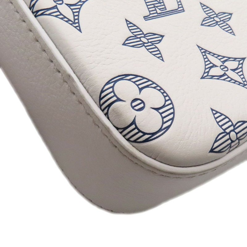 ルイヴィトン ショルダーバッグ モノグラム・シャドウ トリオ・メッセンジャー M24754 LOUIS VUITTON 白