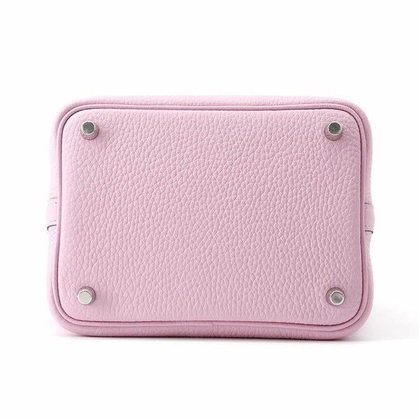 エルメス ハンドバッグ ピコタンロックPM モーヴシルベストル/シルバー金具 トリヨンクレマンス B刻印