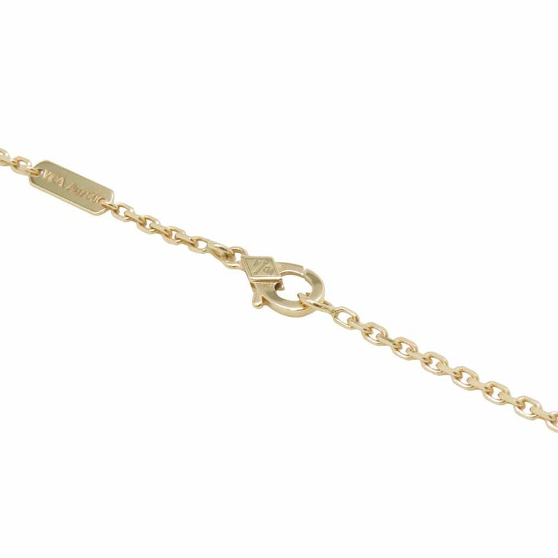 ヴァンクリーフ&アーペル ネックレス マジック アルハンブラ ロングネックレス 1モチーフ マザーオブパール K18YG VCARO49L00