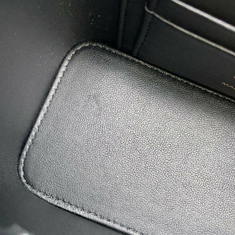 シャネル チェーンショルダーバッグ マトラッセ ココマーク ヴァニティケース ラムスキン AP2199 CHANEL バッグ ポシェット 黒