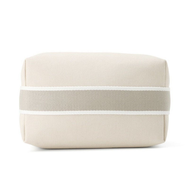 エルメス ポーチ ブリッド・ア・ブラックPM ベージュ/シルバー金具 キャンバス HERMES バッグ 小物入れ