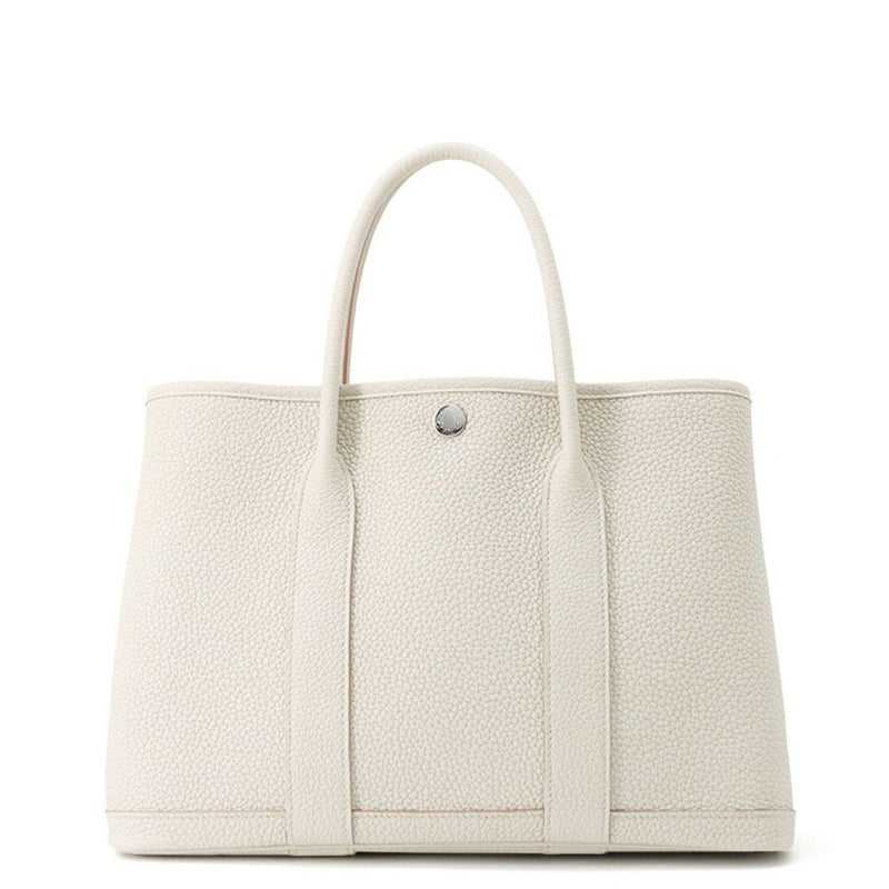 エルメス トートバッグ ガーデンパーティTPM ベトン/シルバー金具 ネゴンダ K刻印