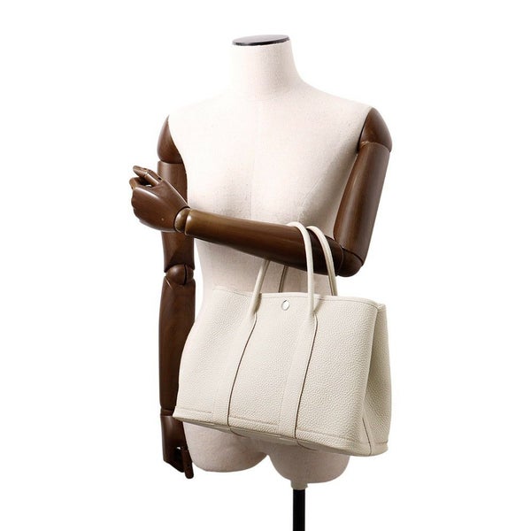 エルメス トートバッグ ガーデンパーティTPM ベトン/シルバー金具 ネゴンダ K刻印