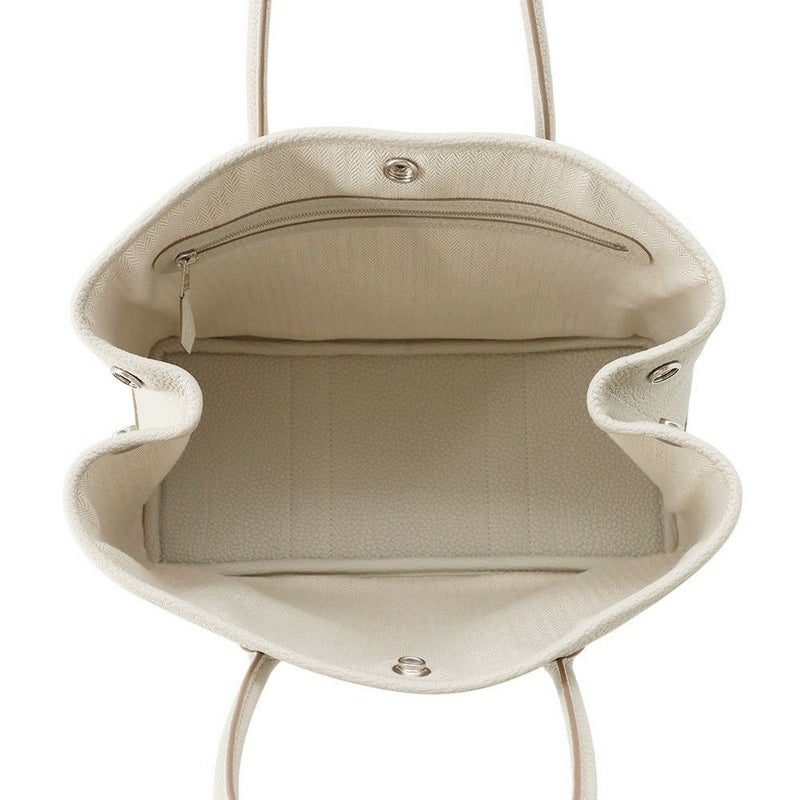 エルメス トートバッグ ガーデンパーティTPM ベトン/シルバー金具 ネゴンダ K刻印