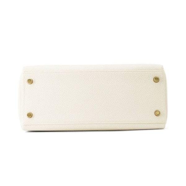 エルメス ハンドバッグ ケリー28 内縫い クレ/ゴールド金具 トゴ B刻印 2wayショルダー