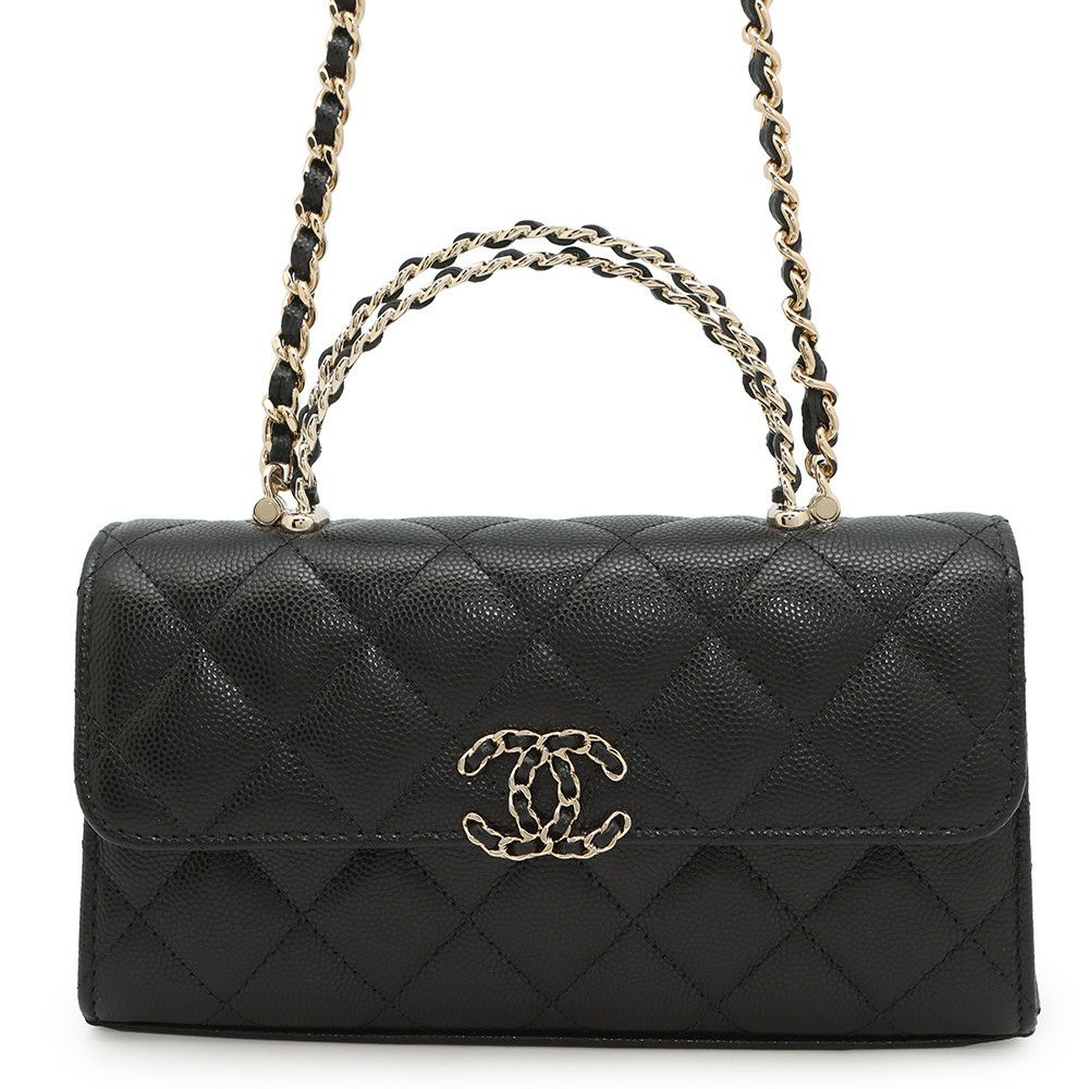 ドーケン未使用に近い　CHANEL ココマークマトラッセ　ショルダーバッグ CHANEL（シャネル） ショルダーバッグ マトラッセ26 チェーン A93938