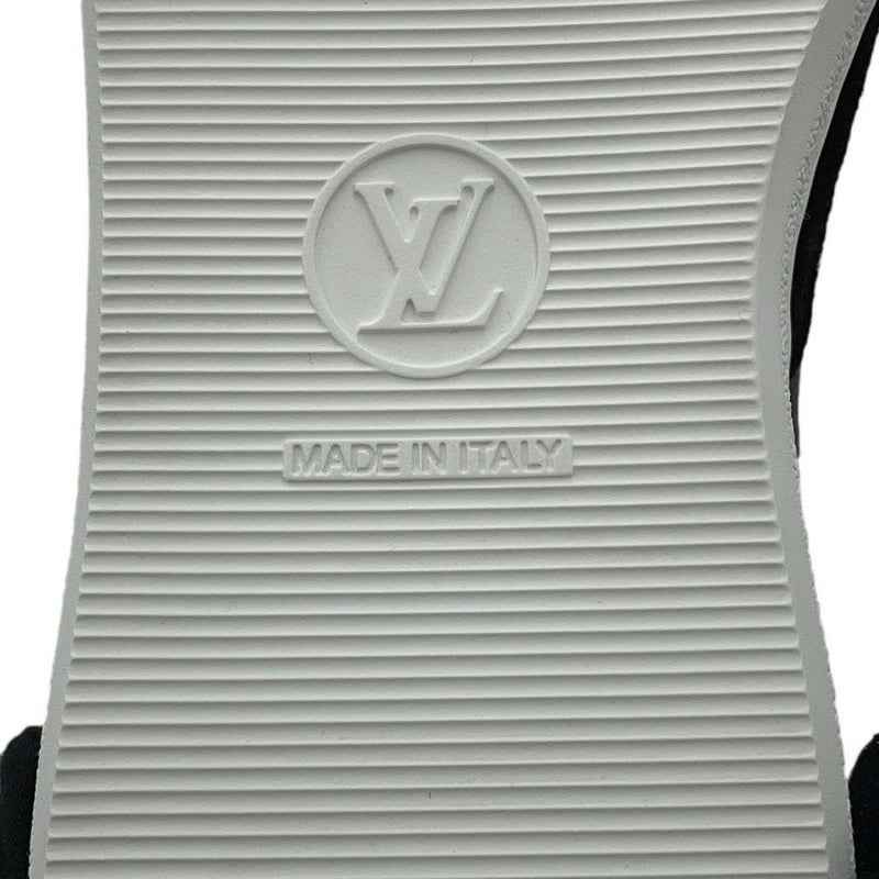 ルイヴィトン スニーカー モノグラム LV スタジアム レディースサイズ38 LOUIS VUITTON 靴 黒 ブラック