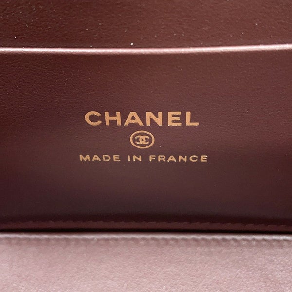 シャネル チェーンショルダーバッグ バニティケース ココマーク マトラッセ キャビアスキン AP1341 CHANEL 黒