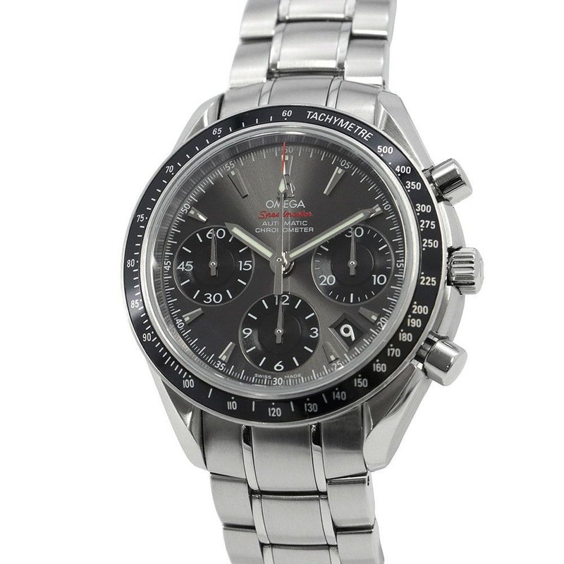 オメガ スピードマスター デイト クロノグラフ 323.30.40.40.06.001 OMEGA 腕時計 グレー文字盤