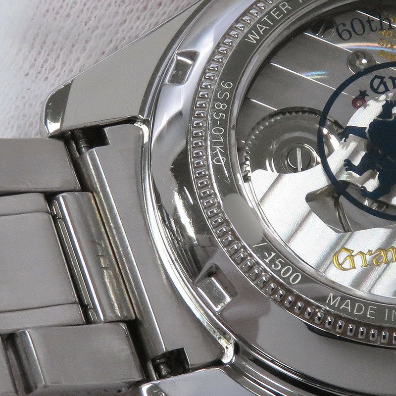 セイコー グランドセイコー ヘリテージコレクション 60周年記念モデル SBGH281 SEIKO 腕時計 ブルー文字盤