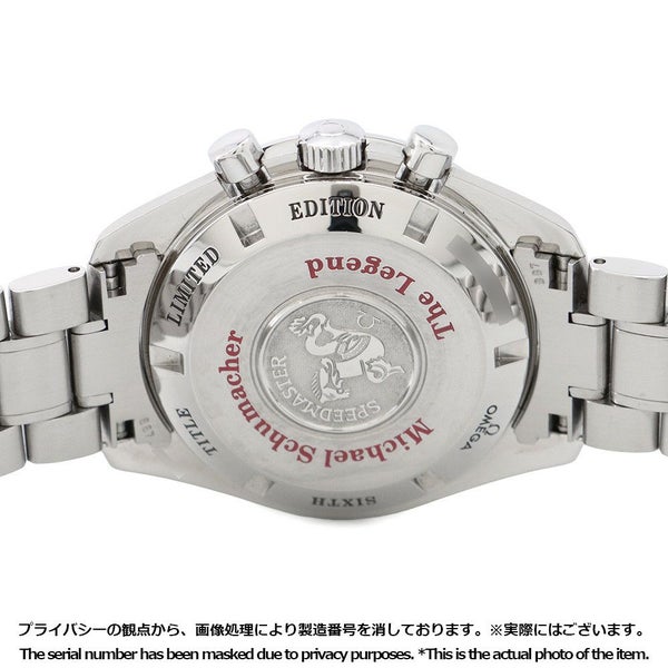 オメガ スピードマスター レーシング シューマッハ レジェンド 世界6000本限定 3559.32 OMEGA 腕時計 白文字盤