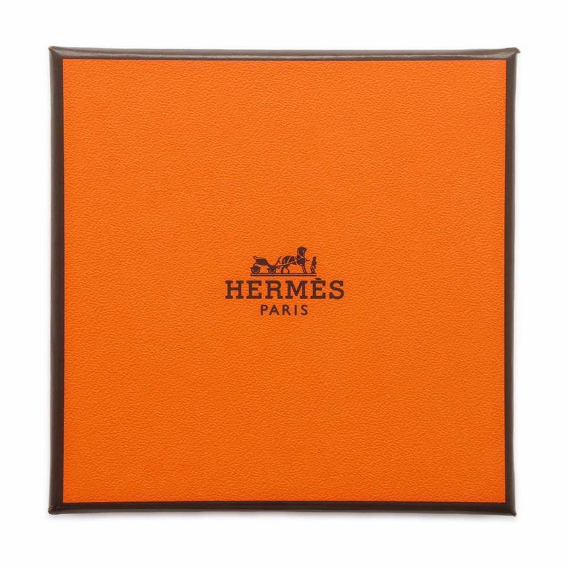 エルメス コインケース バスティア ヴェルソ ライム/チャイ エバーカラー U刻印 HERMES 財布