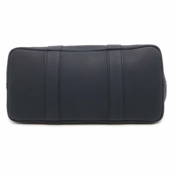 エルメス トートバッグ ガーデンパーティPM ブルーインディゴ/シルバー金具 ネゴンダ A刻印