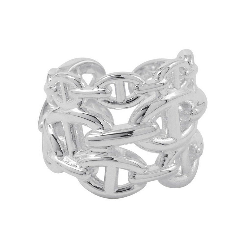 エルメス リング シェーヌダンクル アンシェネGM Enchainee SV925シルバー リングサイズ55 HERMES 指輪