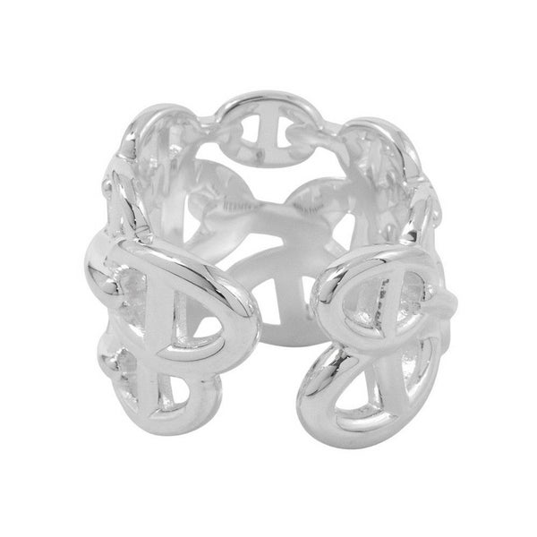 エルメス リング シェーヌダンクル アンシェネGM Enchainee SV925シルバー リングサイズ55 HERMES 指輪