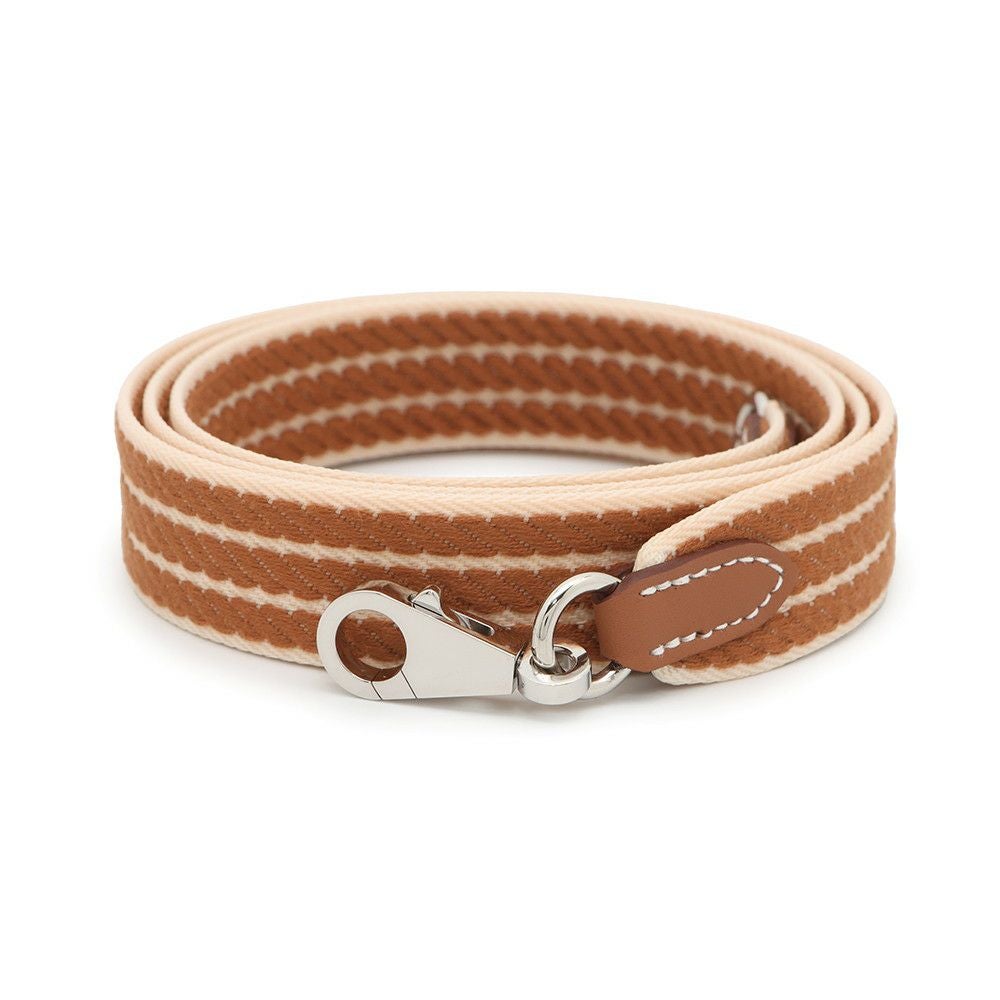 超美品 エルメス HERMES バンドリエール サングル コルダージュ 25mm ショルダーストラップ 調節不可 ベージュマルファ グリぺール ゴールド ゴールド金具 キャンバス スイフト K刻 HERMES - 超美品 エルメス HERMES バンドリエール サングル コル