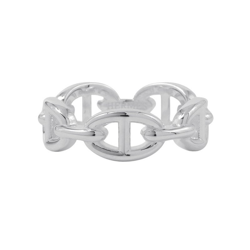 エルメス リング シェーヌダンクル アンシェネPM SV925シルバー リングサイズ58 HERMES ジュエリー