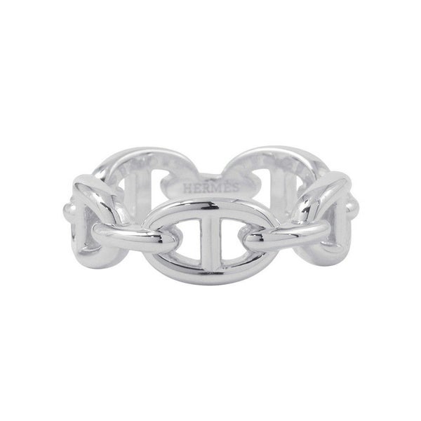 エルメス リング シェーヌダンクル アンシェネPM SV925シルバー リングサイズ58 HERMES ジュエリー