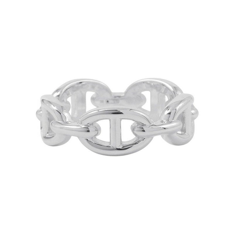 エルメス リング シェーヌダンクル アンシェネPM SV925シルバー リングサイズ58 HERMES ジュエリー