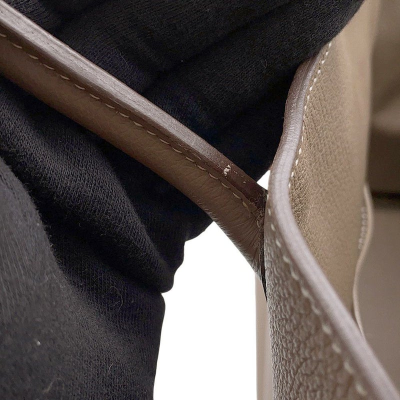 エルメス バーキン35 エトゥープ/ゴールド金具 トゴ O刻印 HERMES Birkin ハンドバッグ