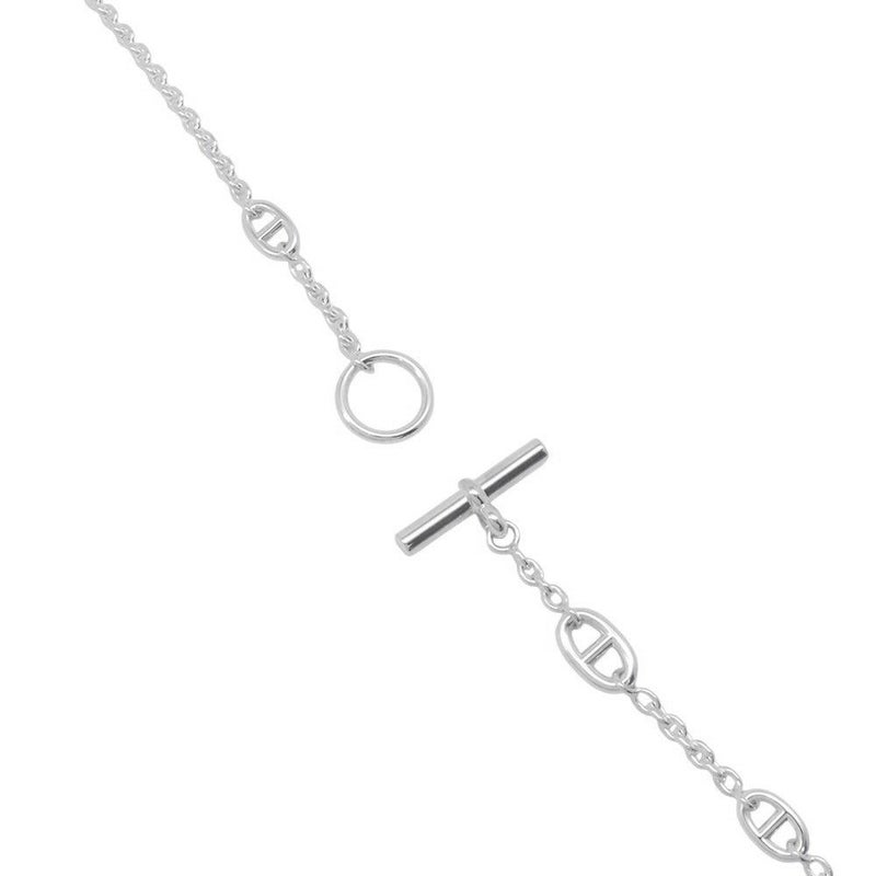 エルメス ネックレス シェーヌダンクル ファランドール 120 SV925シルバー HERMES ジュエリー