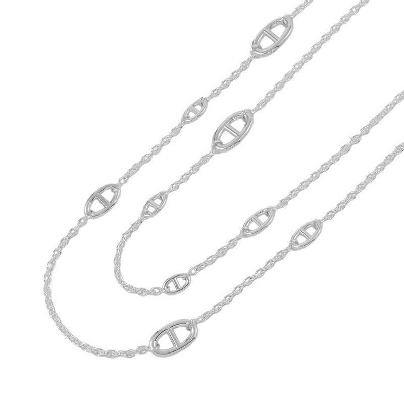 エルメス ネックレス シェーヌダンクル ファランドール 120 SV925シルバー HERMES ジュエリー