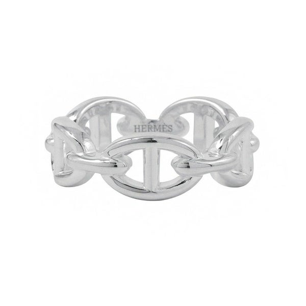 エルメス リング シェーヌダンクル アンシェネPM SV925シルバー リングサイズ55 HERMES ジュエリー