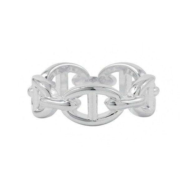 エルメス リング シェーヌダンクル アンシェネPM SV925シルバー リングサイズ55 HERMES ジュエリー