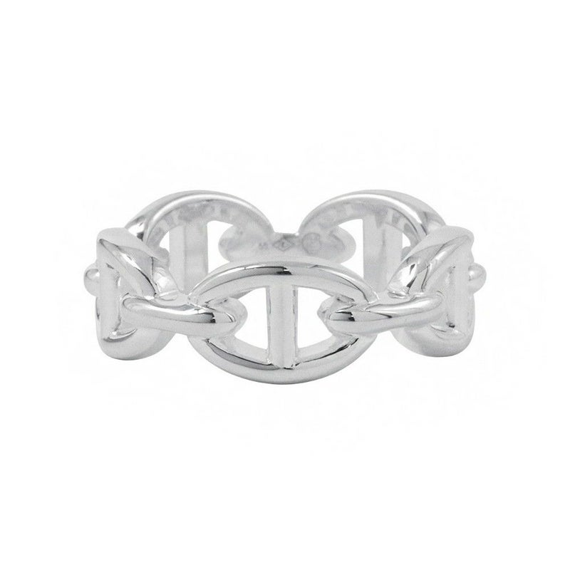 エルメス リング シェーヌダンクル アンシェネPM SV925シルバー リングサイズ55 HERMES ジュエリー