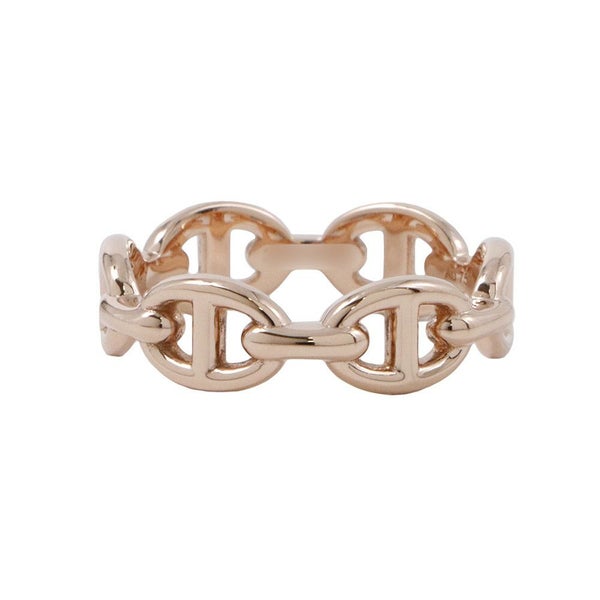 エルメス リング シェーヌダンクル アンシェネPM K18PGピンクゴールド リングサイズ53 指輪