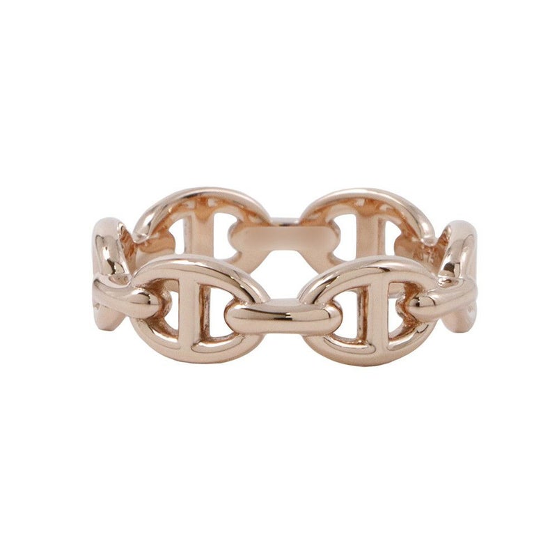 エルメス リング シェーヌダンクル アンシェネPM K18PGピンクゴールド リングサイズ53 指輪