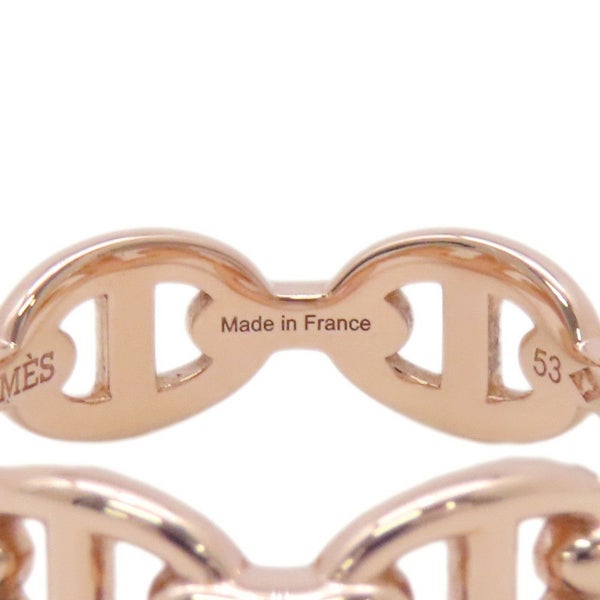 エルメス リング シェーヌダンクル アンシェネPM K18PGピンクゴールド リングサイズ53 指輪