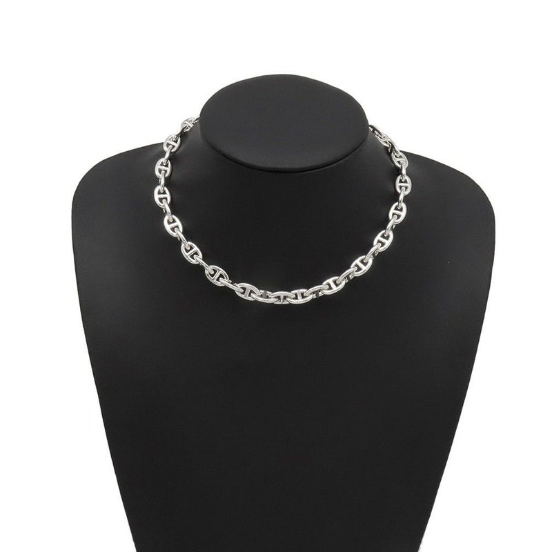 エルメス ネックレス シェーヌダンクル ネックレスPM 43コマ SV925シルバー HERMES ジュエリー