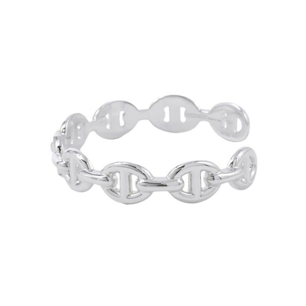 エルメス ブレスレット シェーヌダンクル アンシェネ バングル SV925シルバー サイズSH HERMES バングル