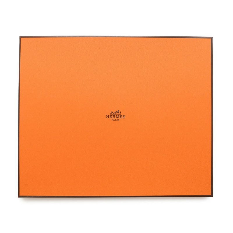 エルメス マウスパッド ミーズ・エ・ルランス・デスク エベンヌ/フォーヴ トリヨンリス/トリヨンH W刻印 Hエヴリンモチーフ セリエ ステッチ