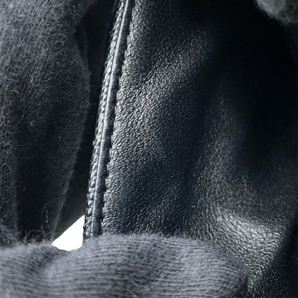 シャネル チェーンショルダーバッグ マトラッセ ココマーク カメラケース キャビアスキン A91796 CHANEL ポシェット 黒