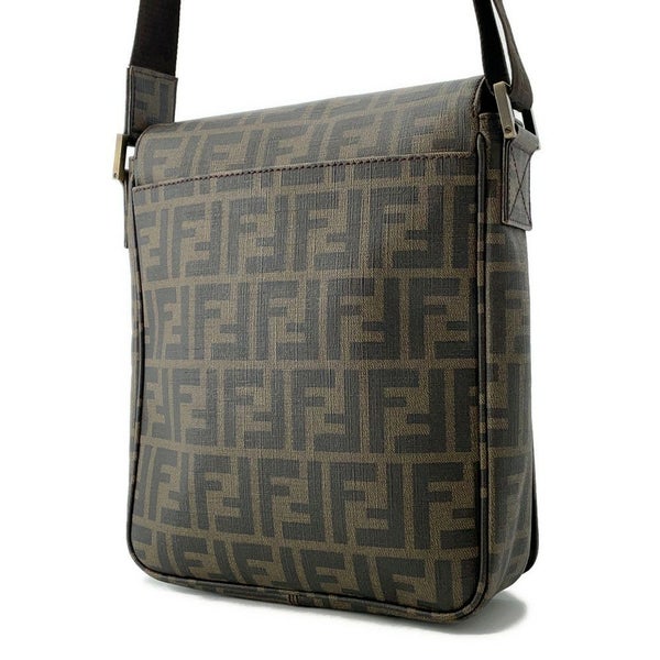 フェンディ ショルダーバッグ ズッカ フラップ メッセンジャーバッグ FENDI バッグ メンズ