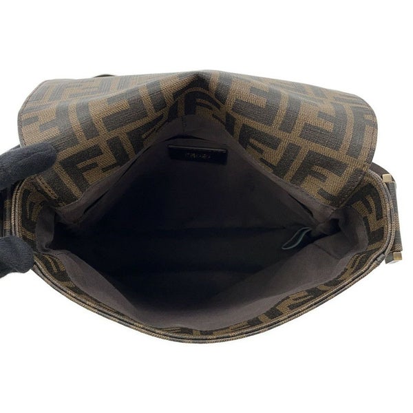 フェンディ ショルダーバッグ ズッカ フラップ メッセンジャーバッグ FENDI バッグ メンズ