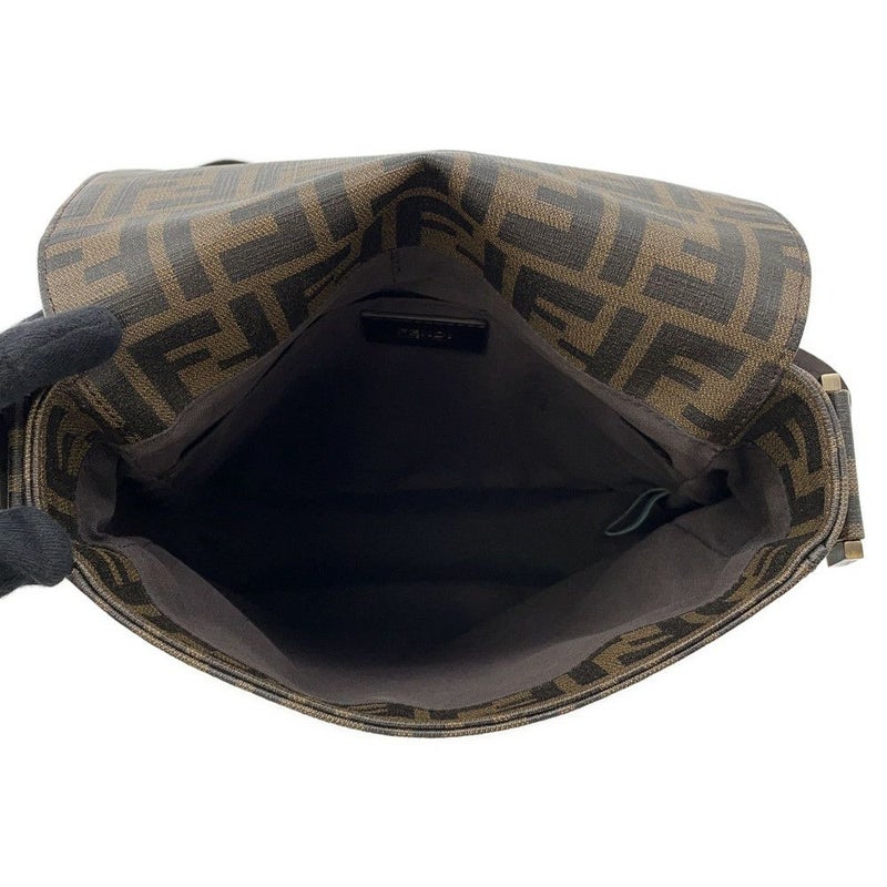 フェンディ ショルダーバッグ ズッカ フラップ メッセンジャーバッグ FENDI バッグ メンズ