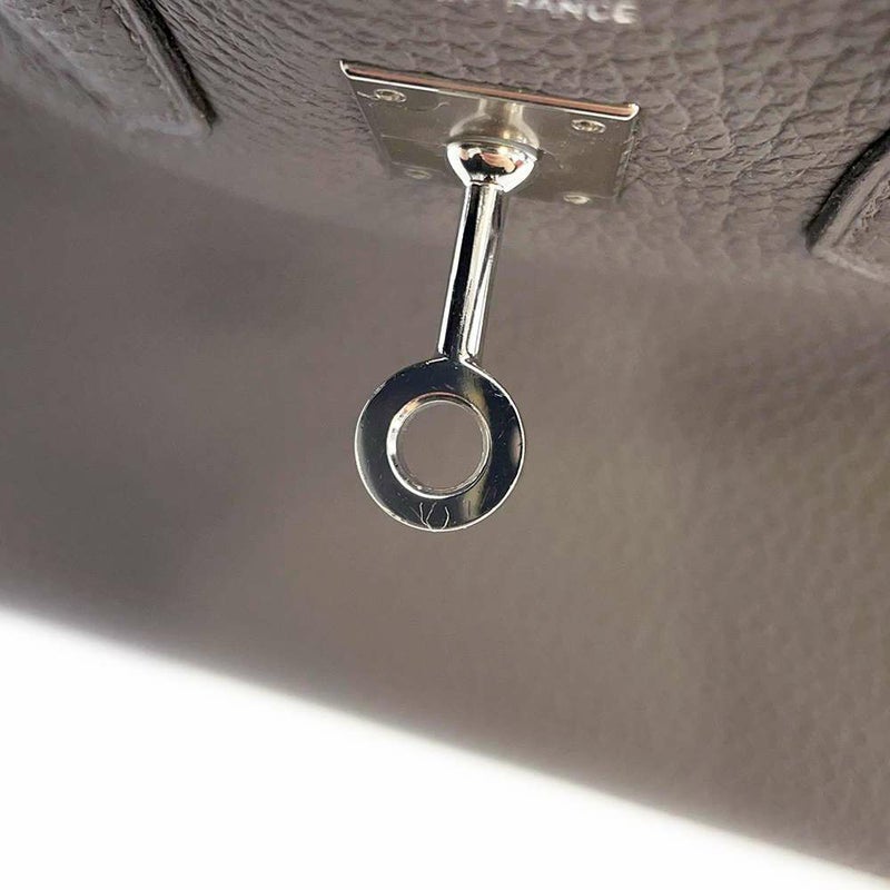 エルメス バーキン25 エタン/シルバー金具 トゴ A刻印 HERMES Birkin ハンドバッグ